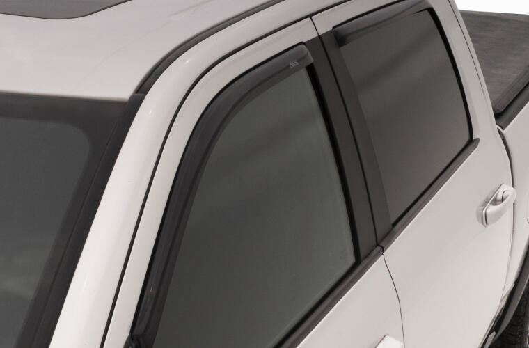 AVS 194641 In-Channel Low Profile Dark Smoke Ventvisor Rain Deflectors Chevrolet Silverado 2500 HD 20-22