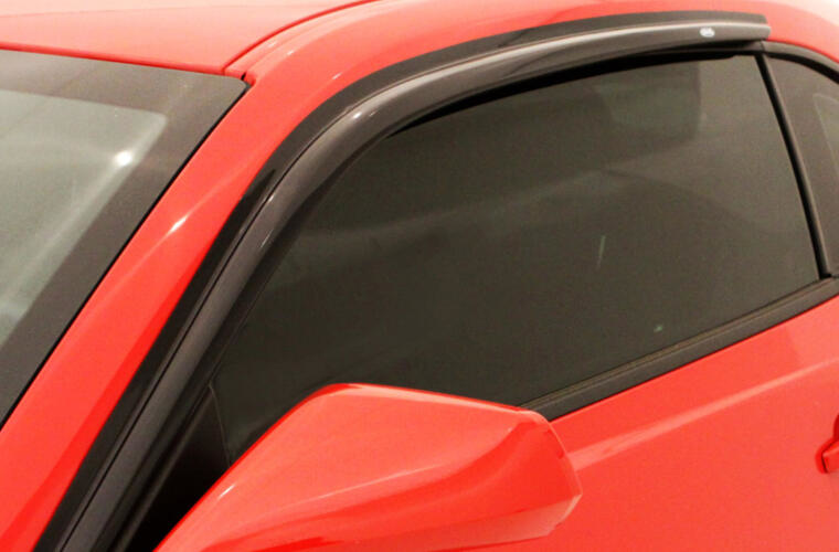 AVS 92729 Tape-On Ventvisor - Smoke Rain Deflectors - Honda Civic 12-15