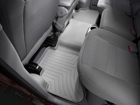 Weathertech 460422 FloorLiner Molded Floor Liners Grey Rear