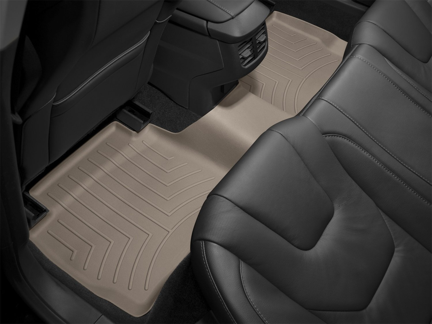 Weathertech 450272 FloorLiner Molded Floor Liners Tan Rear